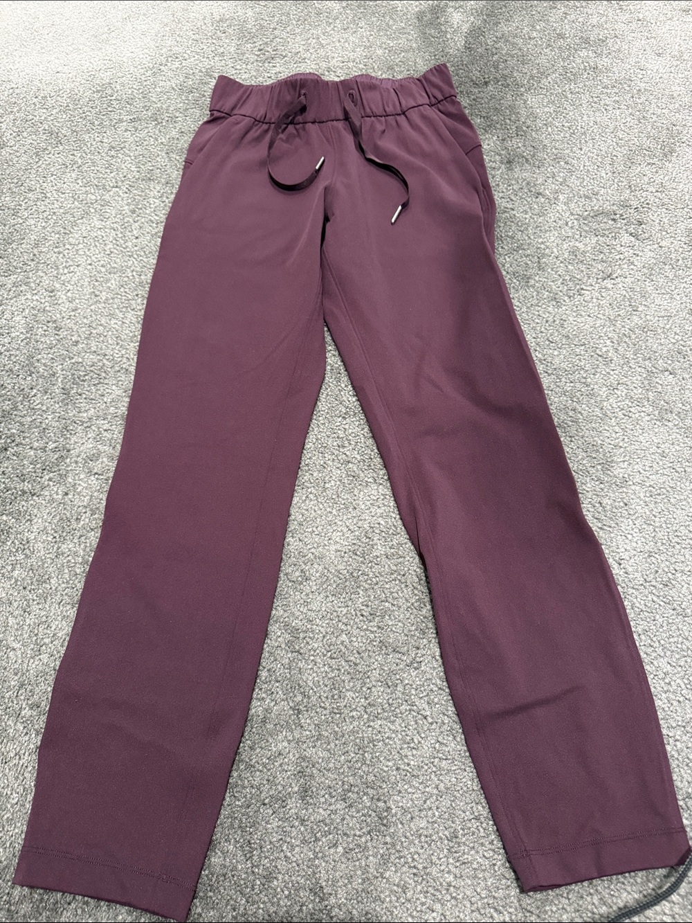 lululemon athletica Plum Straight-Leg Drawstring Pants